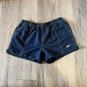 Vintage Navy Roots Women's Athletic /Swim Shorts